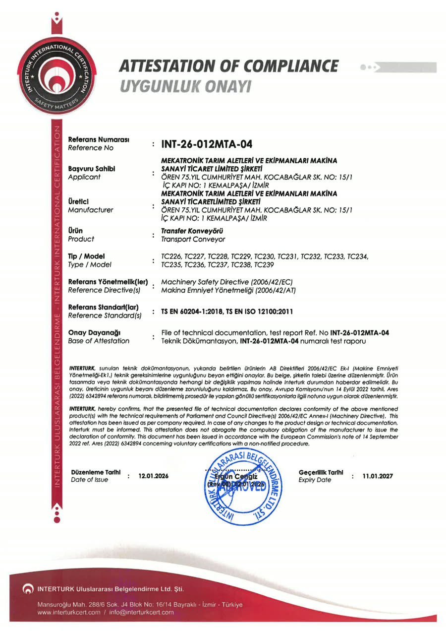 Transfer konveyeri hujjatining skan nusxasi